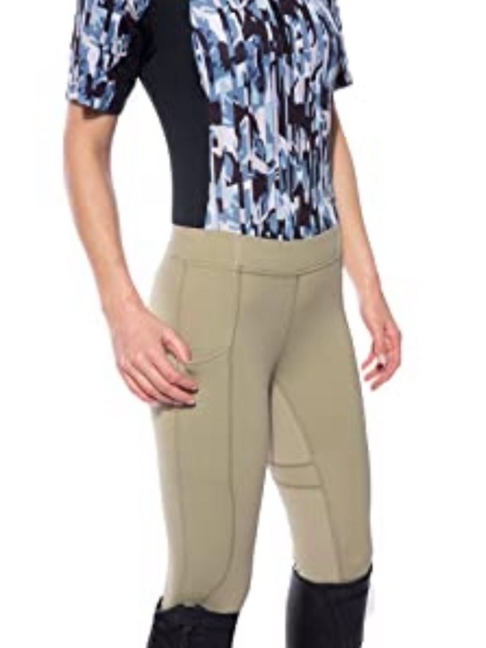NWD Kerrits Women’s Flex Tight II Full Seat Riding Pant - Large - Tan Equestrian